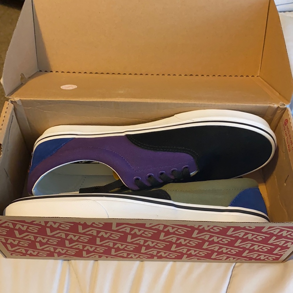 Low Top Multi-Colored Vans